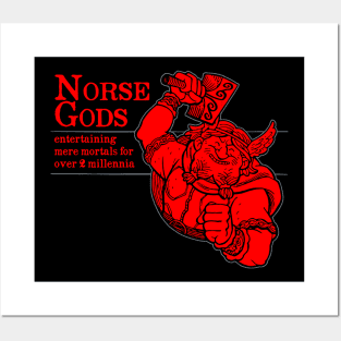 Norse God Posters and Art